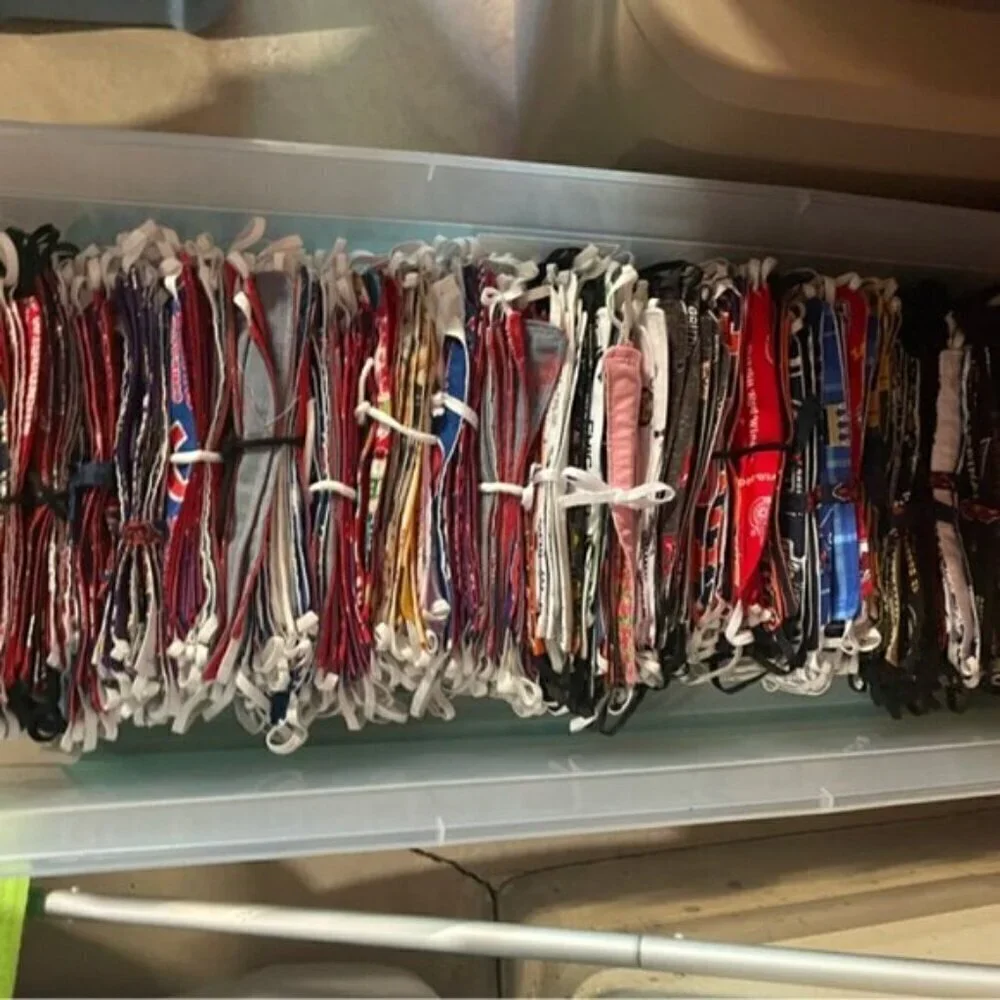 250 Adult 40 Child Face Masks Sports